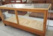Engelse antieke toonbank vitrine 97102